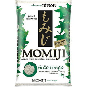 Arroz Japonês Grão Longo 5kg Momiji – Qualidade e Rendimento