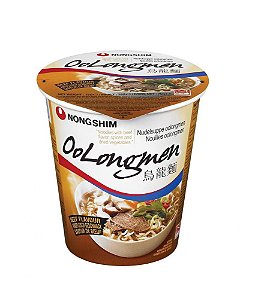 Macarrão Instantâneo em Copo Sabor Carne Oolong Nongshim