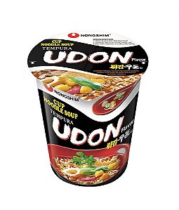 Macarrão Instantâneo em Copo Sabor Tempurá Udon Nongshim