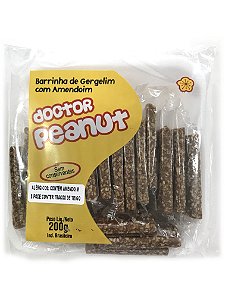 Barrinha de Amendoim com Gergelim 200g Doctor Peanut