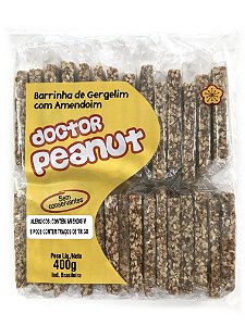 Barrinha de Amendoim com Gergelim 400g Doctor Peanut