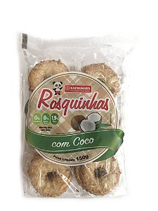 Rosquinhas de Coco Pacote com 150g Satsumaya