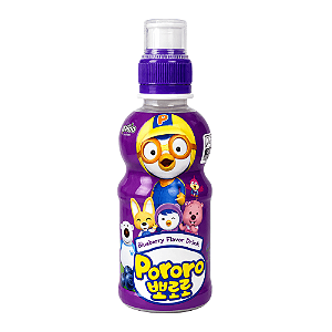 Bebida Pororo Sabor Blueberry 235ml – Refrescante e Importada