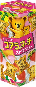 Biscoito Koala Morango Lotte