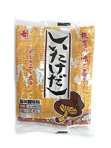 Tempero Japonês Shiitake Dashi Amarelo 40g Kaneshiti