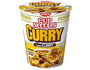 Macarrão Instantâneo em Copo Sabor Curry Cup Noodles