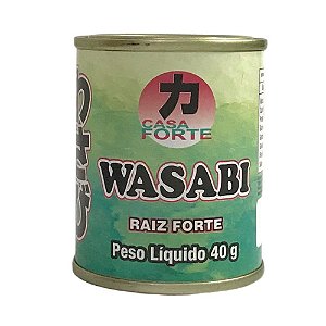 Raiz Forte Wasabi em Pó 40g Casa Forte