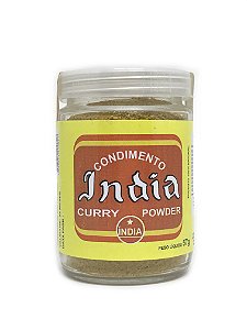 Curry em Pó Condimento da India 57g Curry Powder