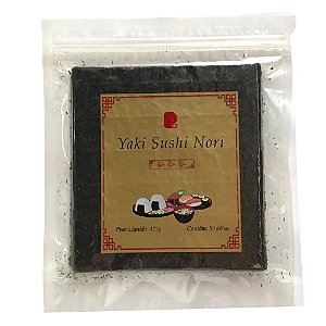 Alga para Sushi - 50 Folhas - Nori Ganesh