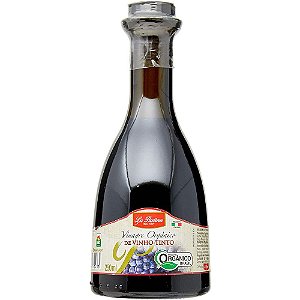 Vinagre Orgânico de Vinho Tinto 250ml La Pastina