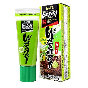 Raiz Forte Wasabi em Pasta Tubo 90g S&B