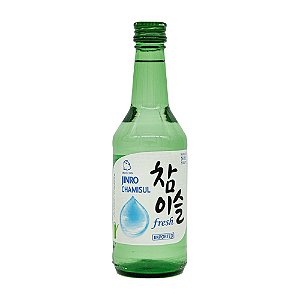 Bebida Coreana Soju Jinro Chamisul Fresh 360ml Hitejinro