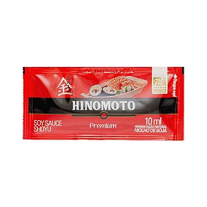 Molho de Soja Shoyu Premium 250 sachês Hinomoto