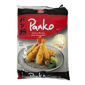 Farinha Panko Grossa para Empanar 1kg Alfa