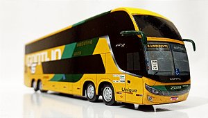 Miniatura De Ônibus Gontijo Comil Campione Invictus DD Exclusiva 1/64
