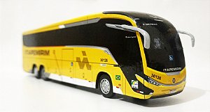 Miniatura De Ônibus Da Itapemirim Marcopolo G8 1200 Mercedes Benz Exclusiva 1/64 V2