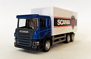 Raridade Miniatura De Caminhão Scania P360 Series no Baú Exclusiva 1/64