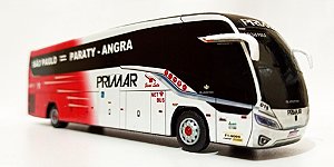 Miniatura De Ônibus da Primar Novo Busscar NB1 Lançamento Exclusiva 1/64