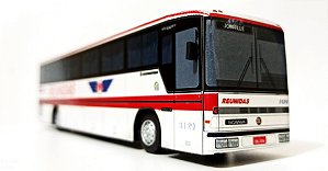 Miniatura De Ônibus Marcopolo G4 da Reunidas Exclusiva 1/64