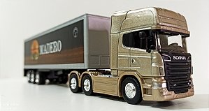 Miniatura De Caminhão Scania V8 R730 da Madero Exclusiva 1/64