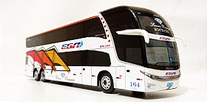 Miniatura de Ônibus da EGA Marcopolo G7 DD 1800 Exclusiva 1/64