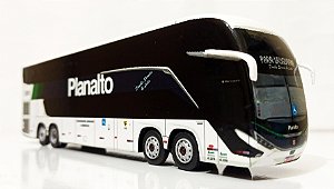 Miniatura De Ônibus Da Planalto 2025 Marcopolo G8 DD 1800 Exclusiva 1/64