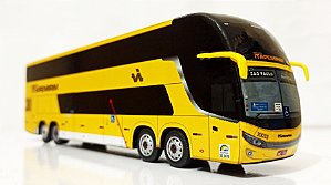 Miniatura De Ônibus Itapemirim Comil Campione Invictus DD Exclusiva 1/64