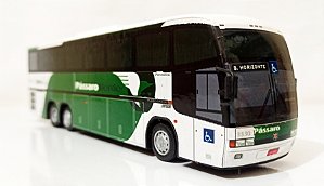 Miniatura De Ônibus Da Pássaro Verde Marcopolo G5 Exclusiva 1/64