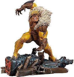 Estátua Sabretooth - X-Men - Bds Art Scale 1/10 - Iron Studios **VITRINE**