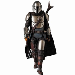 Star Wars MAFEX No.129 The Mandalorian - Beskar Armor ** CAIXA AMASSADA **