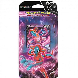 2 Decks Pokémon Baralho Batalha V Deoxys V e Zeraora V Copag