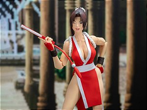 Storm Collectibles King Of Fighters 98 Blue Mary 1/12 Action Figure red