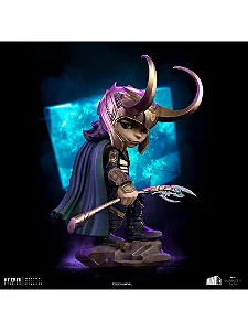 Estátua Loki - Infinity Saga - MiniCo - Iron Studios