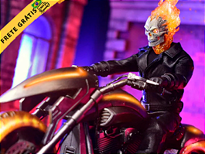 Ghost Rider and Hell Cycle One:12 Collective Set- Mezco