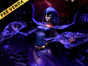 Estátua Ravena Deluxe - DC Comics - Art Scale 1/10 - Iron Studios
