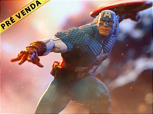 Estátua Captain America - Infinity Gauntlet Diorama - BDS Art Scale 1/10 - Iron Studios