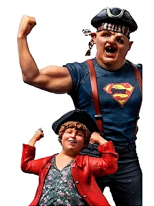 Estátua Sloth and Chunk - The Goonies - Art Scale 1/10 - Iron Studios