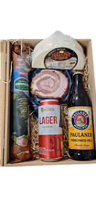 Cesta Presente com cerveja