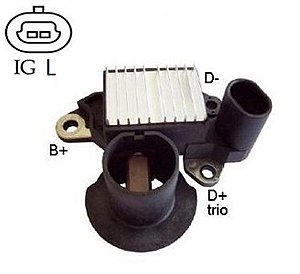 Regulador de Voltagem Mercury Marine Delco 271840