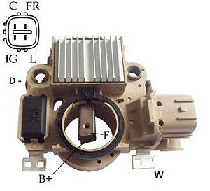 Regulador de Voltagem Honda New Fit Civic 2.0 2008 > Honda New Civic 2009