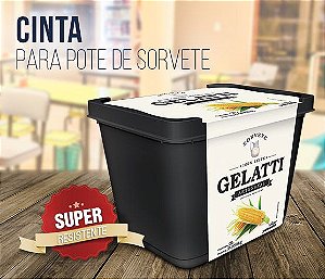 Cinta para Pote de Sorvete