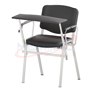 MT 170 - Cadeira para coleta assento e encosto estofado - Preto