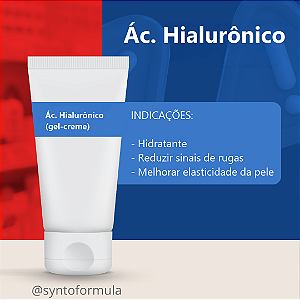 Ác. Hialurônico 3% (Gel-creme)