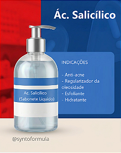 Ác. Salicílico 3% (Sabonete Líq.)