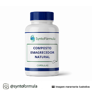 COMPOSTO EMAGRECEDOR NATURAL (Cáscara Sagrada + Alcachofra + Cavalinha + Carqueja + Glucomannan + Sene + Passiflora + Centella Asiática)
