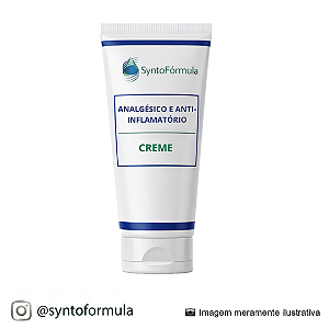 CREME ANALGÉSICO E ANTI-INFLAMATÓRIO (Arnica + Salicilato de Metila + Cânfora + Mentol)