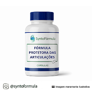 FÓRMULA PROTETORA DAS ARTICULAÇÕES (Ácido Hialurônico + Colágeno tipo II + Selênio + Zinco + Vitamina C + Vitamina E + Vitamina D3)