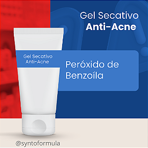 GEL SECATIVO ANTI-ACNE (Peróxido de Benzoíla)