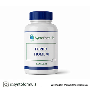TURBO HOMEM (Ginseng + Tribulus + Maca)