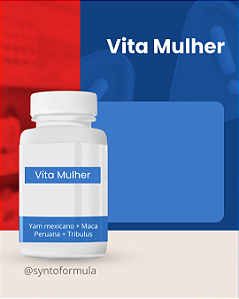VITA MULHER (Yam mexicano + Maca Peruana + Tribulus)